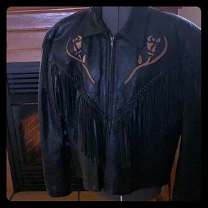 Hasbro original leather jacket w/ insert.